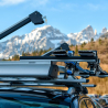 Portaesquís y snowboard universal para auto con barras Yelo 