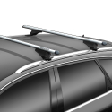 Barras De Techo Universales Flush / Raised Rails ​​Para Auto Tiger Xl Silver Elección