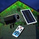 Proyector Luz Láser Led Navidad Fachada Christmas con Panel Solar Venta
