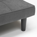Sofá Cama Diseño En Tejido 2 Plazas para casa y oficina Giada 