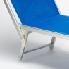 20 Tumbonas plegables de aluminio con parasol para playa - Santorini 