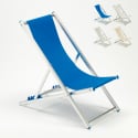 Tumbona para playa y piscina Aluminio ergonómica Riccione Oferta