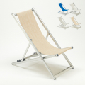 Tumbona para playa y piscina Aluminio ergonómica Riccione Promoción