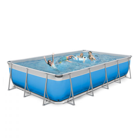 Piscina elevada desmontable rectangular 520x265 H125 New Plast Futura 550