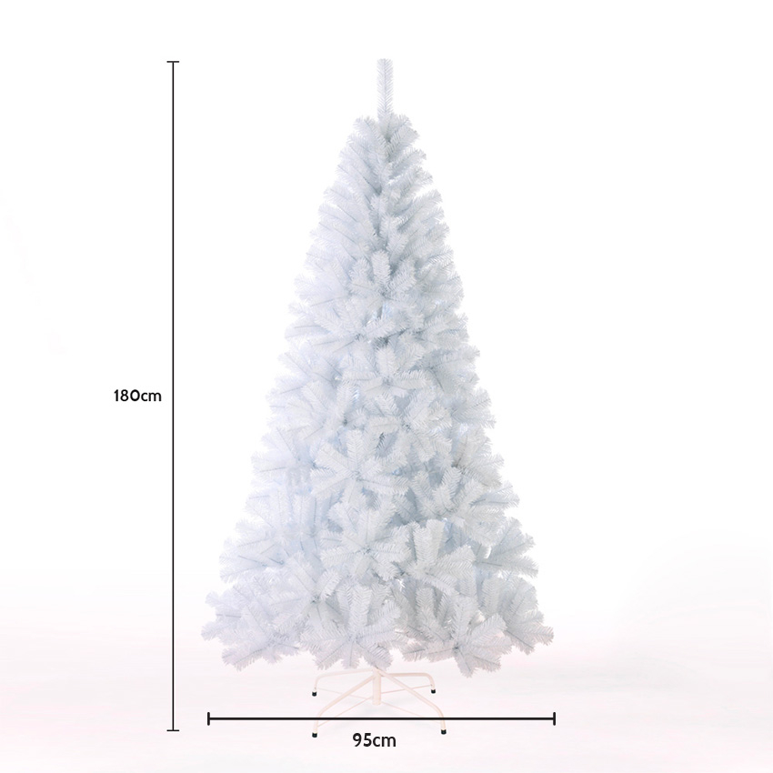 Árbol de Navidad Blanco 180 cm