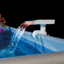 Cascada con luz Led multicolor para piscina elevada desmontable Intex 28090 Descueto
