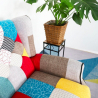 Sillón relax reclinable patchwork bergère de diseño moderno Throne Rebajas