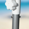 sombrilla de playa cortavientos de algodón 220cm Bagnino Light Elección