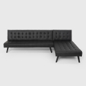 Sofá cama de polipiel reclinable modular de 3 plazas Diseño moderno clic clac Natal Evo Venta