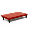 Sofá cama pequeño con cuero sintético para estudio apartamento de dos habitaciones Topazio Joy Precio