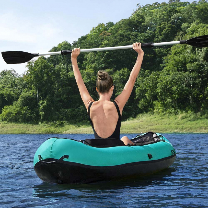  Kayak Canoa Inflable Semirígido Bestway Hydro-Force Ventura 65118 Promoción 