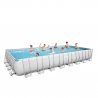 Piscina elevada desmontable Rectangular Bestway 56623 Steel Frame 956x488x132cm