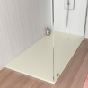 Plato de ducha a ras de suelo rectangular de resina 110x70 baño moderno Stone 