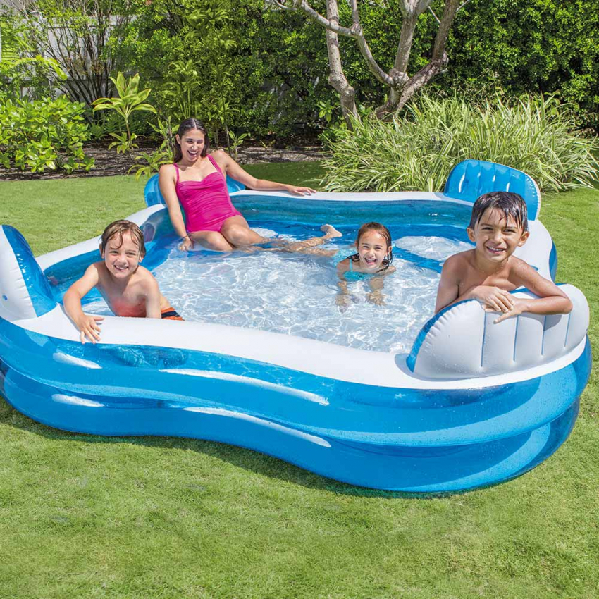 Intex piscina SPA con asientos hinchable 56475 Promoción