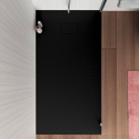 Plato de ducha a ras de suelo rectangular de resina 160x70 diseño moderno Stone 