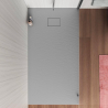 Plato de ducha a ras de suelo rectangular de resina 160x80 Stone Venta