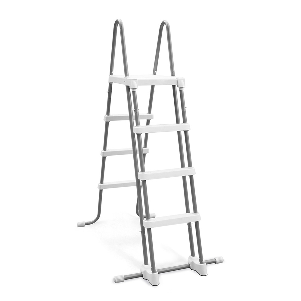 Escalera Piscina Intex 28076 ex 28073 122cm con sistema de seguridad niños