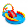 Piscina hinchable para niños Intex 57453 Arco Iris Rainbow Ring juguete Oferta