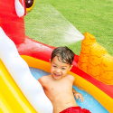 Piscina Hinchable Infantil Intex 57163 niños Happy Dino Play Center Juego Descueto