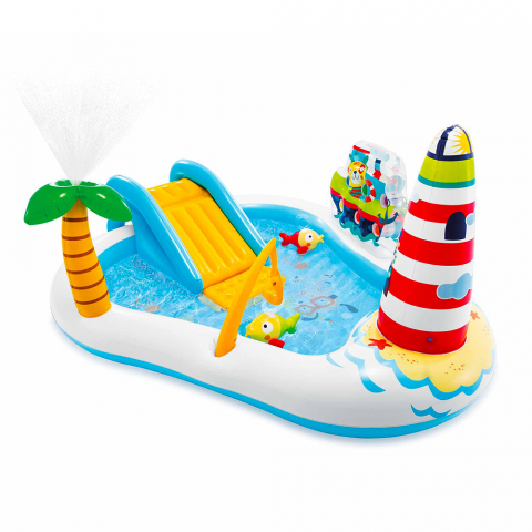 Piscina hinchable para niños Intex 57162 Fishing Fun Play Center