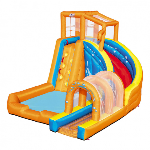 Bestway 53303 Parque acuático piscina inflable Hurricane Tunnel Blast Constant Air