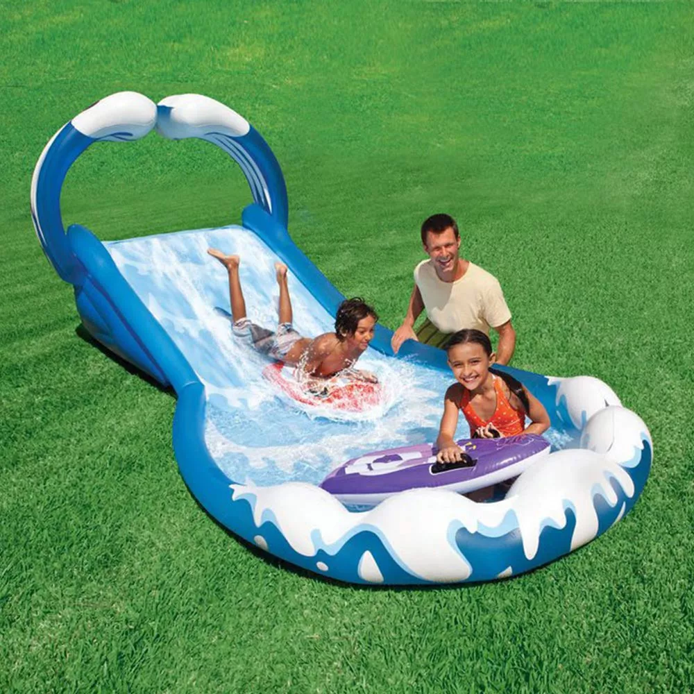 Tobogán Hinchable para Niños Jardín Playa Intex 57469 Surf ‘n’ Slide