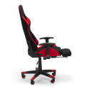 Silla de oficina Gaming sillón de diseño moderno con cojines y apoyabrazos Misano Fire Descueto
