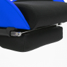 Silla para juegos de oficina de diseño ergonómico con cojines y apoyabrazos Misano Sky Stock