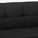 Sofá cama de tela con puerto USB y patas de metal design Astralis 