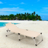 Tumbona de playa para jardín de aluminio Seychelles 