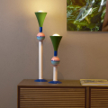 Lámpara de pie para salón de diseño moderno multicolor Slide Carmen Promoción