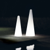 Lámpara de pie de diseño piramidal moderna para interiores y exteriores Slide Cono Rebajas