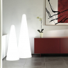 Lámpara de pie de diseño piramidal moderna para interiores y exteriores Slide Cono Promoción