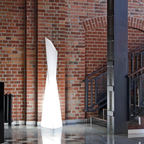 Lámpara de pie columna de diseño moderno contemporáneo Slide Manhattan Promoción
