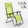 Tumbona plegable para playa jardín multiposición Emily Zero Gravity Oferta