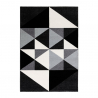 Alfombra rectangular de diseño geométrico moderno Milano GRI013 Venta