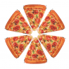 Colchoneta Hinchable Porción de Pizza Intex 58752