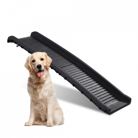 Rampa para perros plegable de plástico y portátil para coche Cody