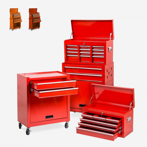 Caja de herramientas de 8 cajones para taller y garaje Ultra Promoción