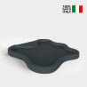 Plato de ducha moderno para jardín y piscina exterior 103x107cm Arkema Design Lake D108 Elección
