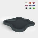 Plato de ducha moderno para jardín y piscina exterior 103x107cm Arkema Design Lake D108 Stock