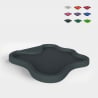 Plato de ducha moderno para jardín y piscina exterior 103x107cm Arkema Design Lake D108 Stock