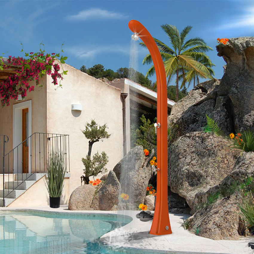 Ducha solar para jardín y piscina de 20 litros Arkema Design Happy One F100 Descueto>
                        <figcaption>
                            <a href=