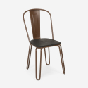 sillas de acero estilo Lix de diseño industrial para bar y cocina ferrum one Medidas