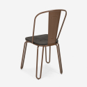 sillas de acero estilo Lix de diseño industrial para bar y cocina ferrum one Precio