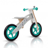 Bicicleta infantil balance bike sin pedales de madera con cesta Balance Ride Rebajas