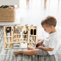 Caja de herramientas de juguete para niños con utensilios de madera Mr Fix Venta