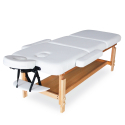 Camilla de masaje de madera fija ajustable multiposiciones 225 cm Massage-pro Rebajas