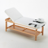 Camilla de masaje profesional fija de madera 225 cm Comfort Rebajas