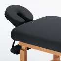 Camilla de masaje profesional fija de madera 225 cm Comfort